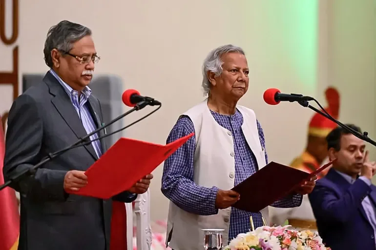 DR Muhammad Yunus and President Shabuddin cuppu